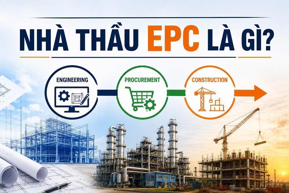 Nhà thầu EPC là gì? Vai trò, phạm vi công việc và cách hoạt động trong dự án