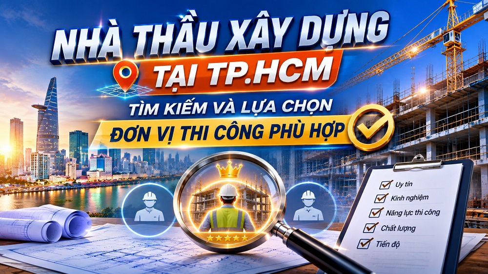 Nhà thầu xây dựng tại TP.HCM – Tìm kiếm và lựa chọn đơn vị thi công phù hợp